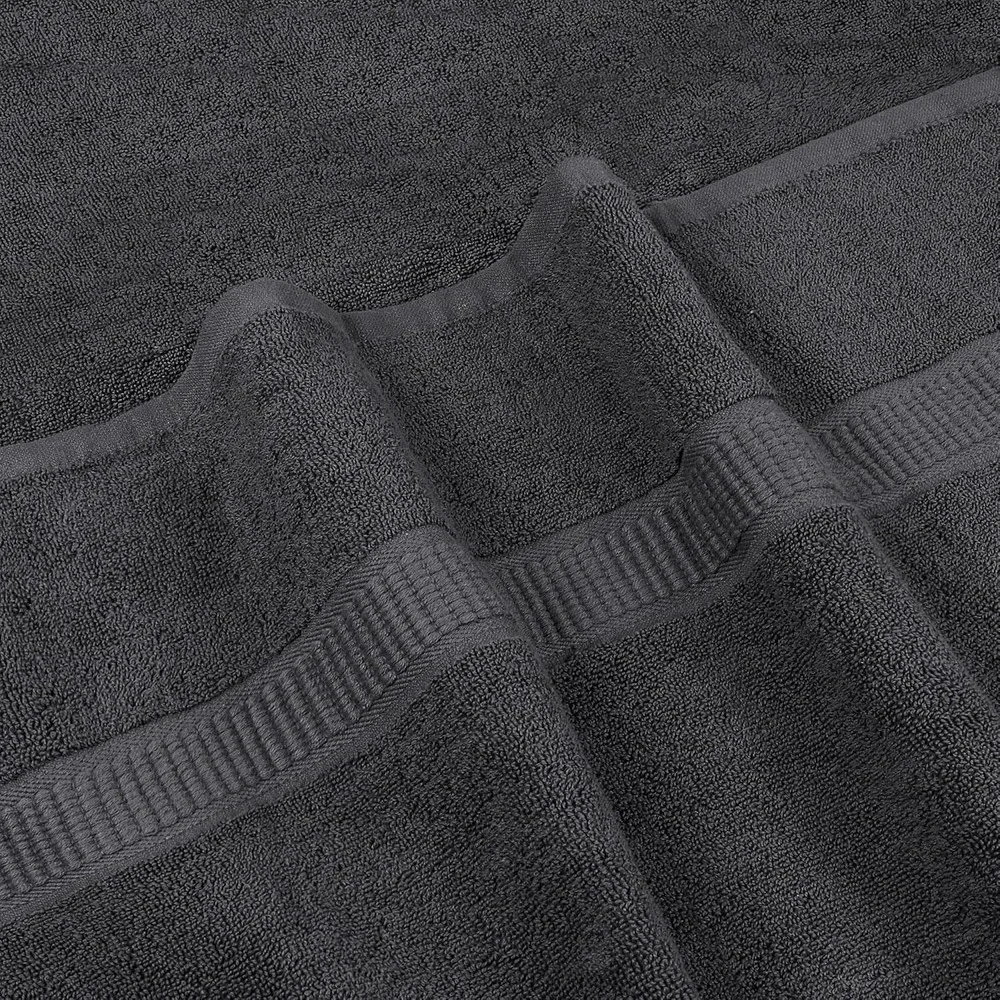 Utopia Towels Pack of 2 Bath Sheets in Grey Jumbo 35